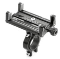 Suport Universal pentru Telefon din Aliaj de Aluminiu pentru Bicicletă și Motocicletă, Montat pe Ghidon, Rotabil 360°