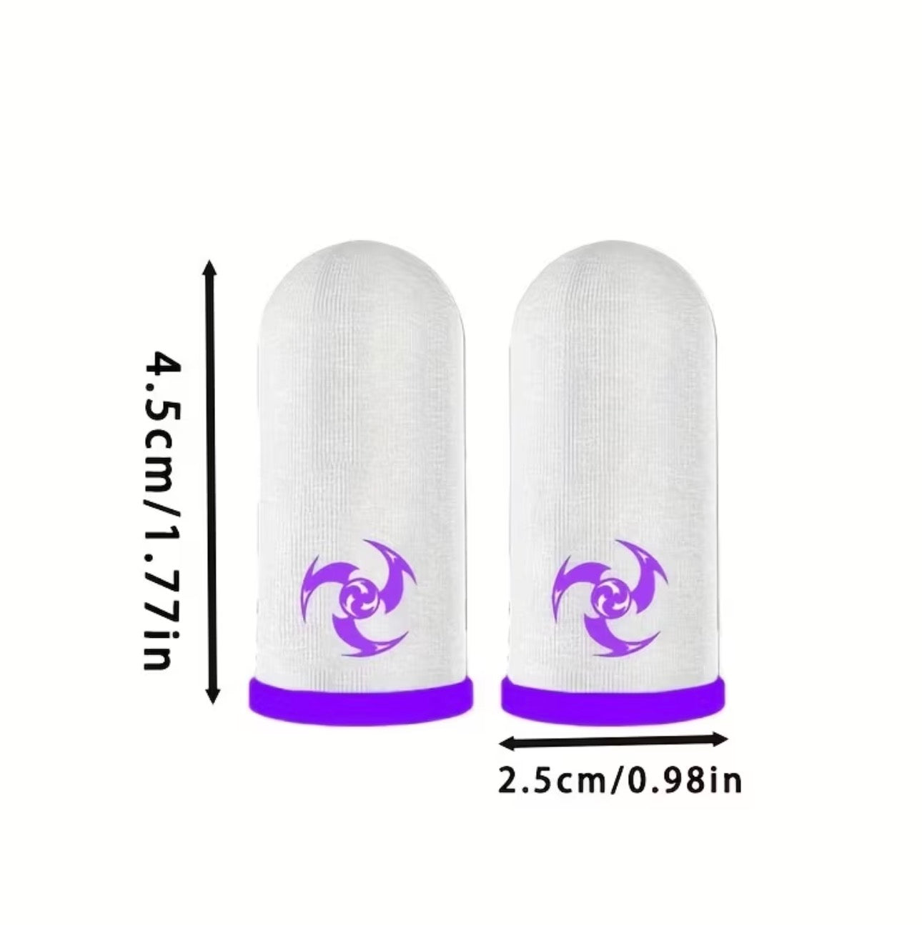 Set Gaming Mănuși Fibră de Sticlă – 2 Perechi (Alb + Negru) + Cutie Depozitare