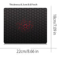 Mini Mouse Pad Geometric cu Tematică Anime – Accesoriu Antiderapant pentru Birou