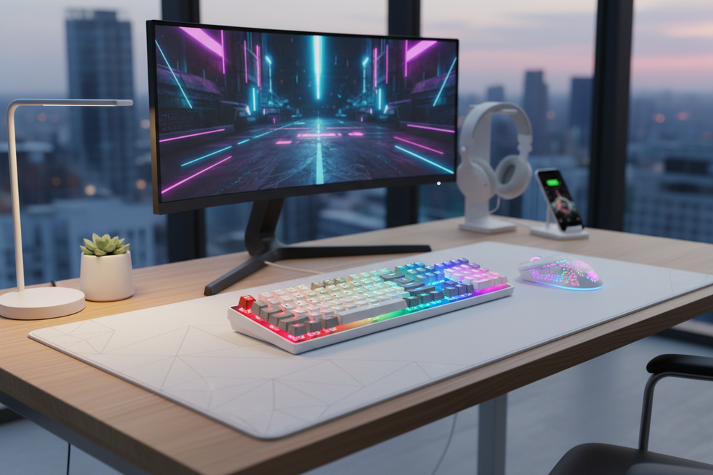 Set Tastatură + Mouse cu Fir T-Wolf TF230 RGB