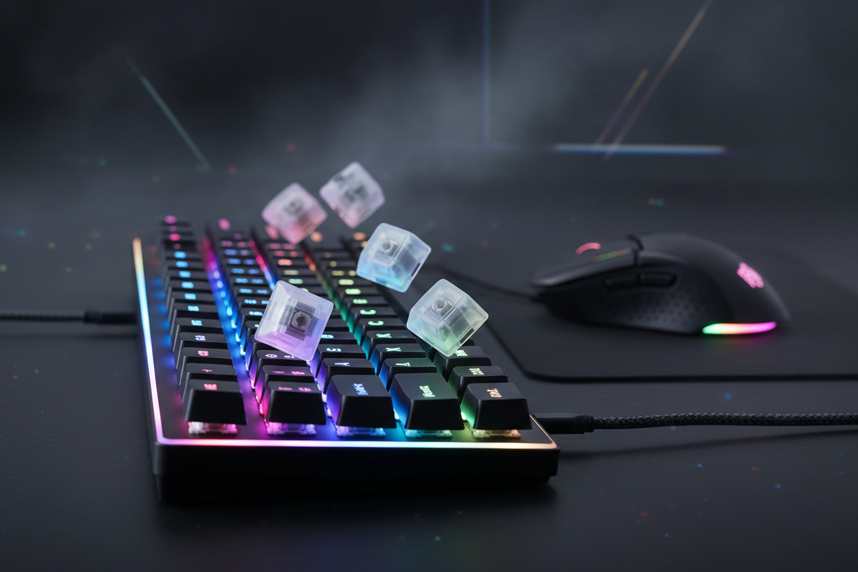 Set Tastatură + Mouse cu Fir T-Wolf TF230 RGB