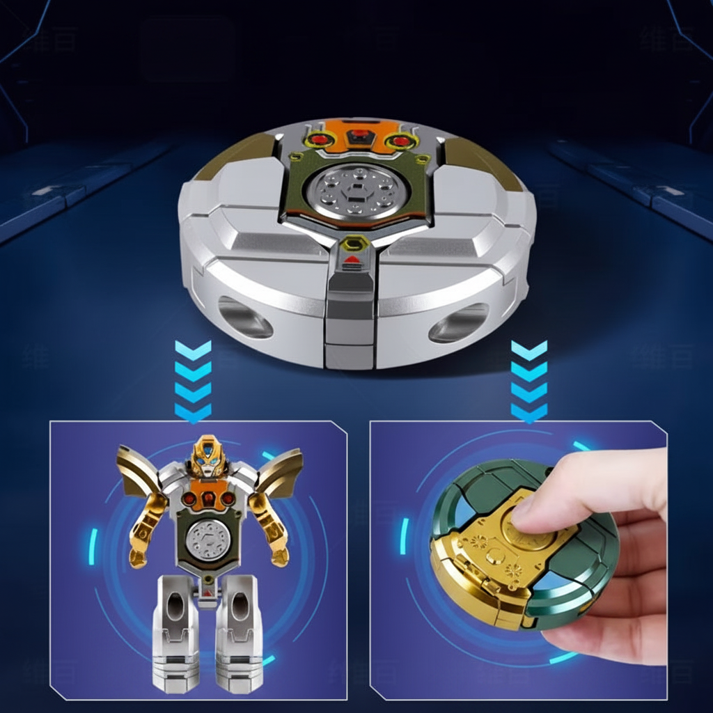 Spinner robot 2-în-1 transformare mecanică