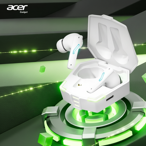 Acer TWS căști albe - fără text