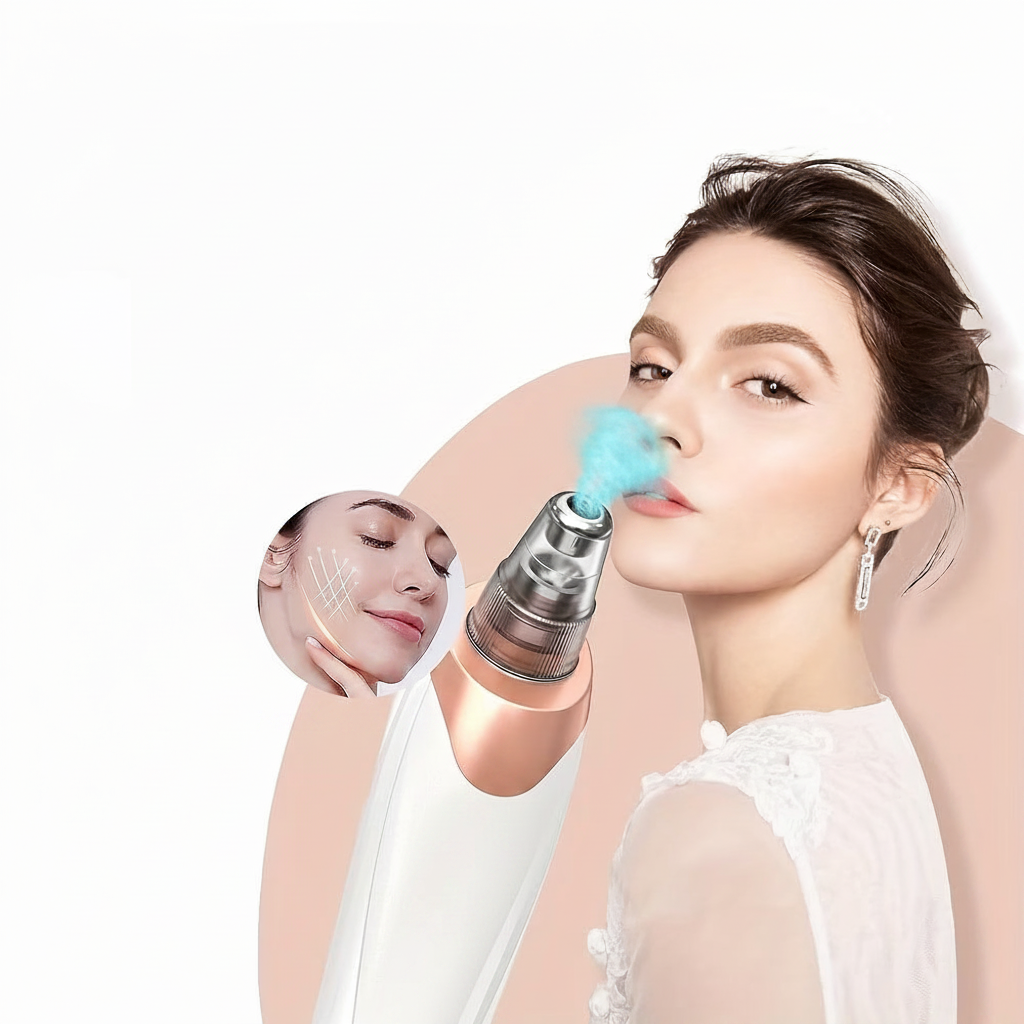 Utilizare aspirator facial